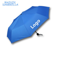 Presentes dos artigos do retorno do casamento Produtos relativos à promoção Barato 3 que dobram 42 &quot;guarda-chuva com sua impressão do logotipo